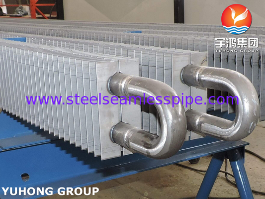 Carbon Steel H-type en Double H-type Fin Tube ASTM A179 / ASME SA179