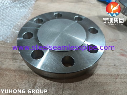 ASTM B564 N04400 Monel 400 Nickel Alloy Steel Gesmeed Blind Raised Face Flange B16.5