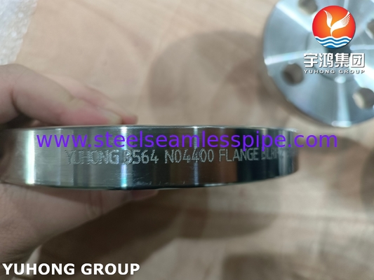 ASTM B564 N04400 Monel 400 Nickel Alloy Steel Gesmeed Blind Raised Face Flange B16.5