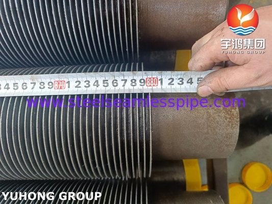 ASTM A335 P22 Solid Fin Tube voor raffinaderijverwarmers en -economizers