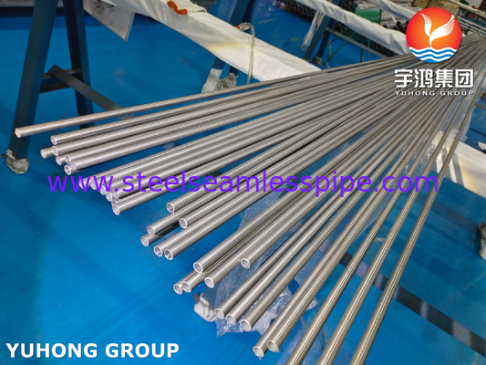 TUBERIA DE NIQUEL HASTELLOY TUBE ASTM B622 Hastelloy C276 Olie en gas raffinage