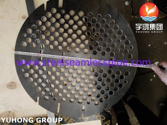 ASME SA36 Carbon Steel Tube Sheet voor niet-drukapparatuur voor middel- en laagspanning