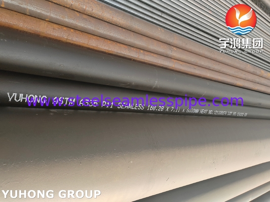 ASTM A335 P11 Naadloze buis van gelegeerd staal voor oververhitter economizer Lengte 6000mm WT 10.97mm