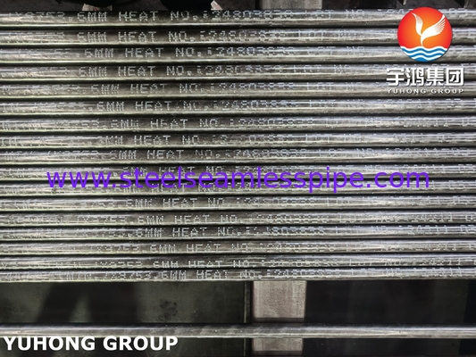 Naadloos buisje van legeringsstaal ASTM A213 ASME SA213 Klasse T5, T9, T11, T22 Voor warmtewisselaar vloeistofketelboor Hydraulische koeling