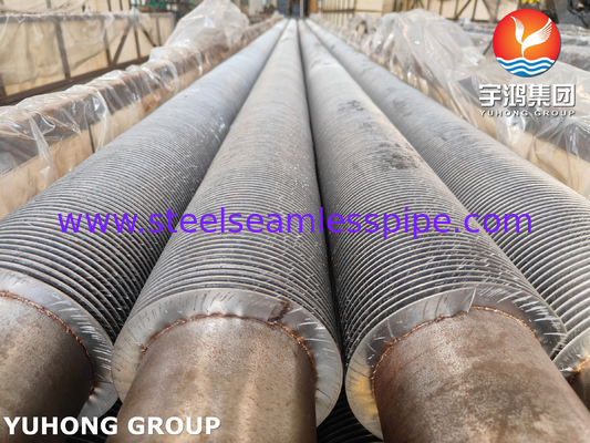 ASTM A335 P22 Ferritische legering staal Hoogfrequentie Las Fin Tube voor warmteoverdracht