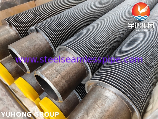 ASTM A335 P22 Ferritische legering staal Hoogfrequentie Las Fin Tube voor warmteoverdracht