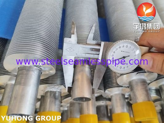 ASME SA249 Roestvrij staal schroefdraad buis schroefdraad type L LL KL Voor luchtkoeler