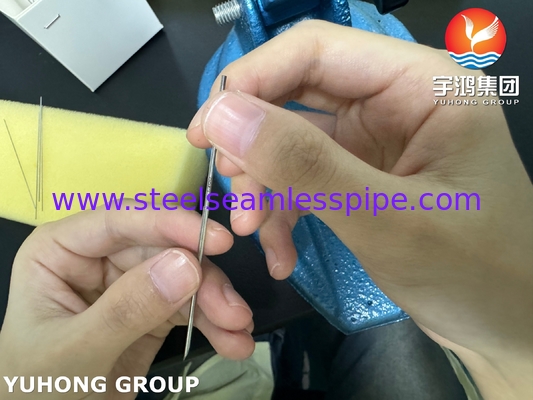 Edelstaal medische injectie naald buis ISO9626 TP304 TP316L 30G