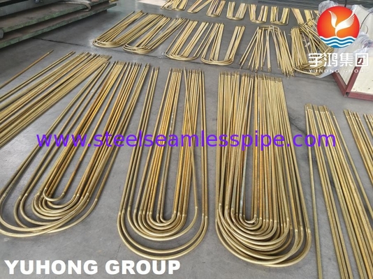 B359 C44300 C44500 Koperlegering Laagvinnenbuis U-buig voor warmtewisselaars ASTM B154-16