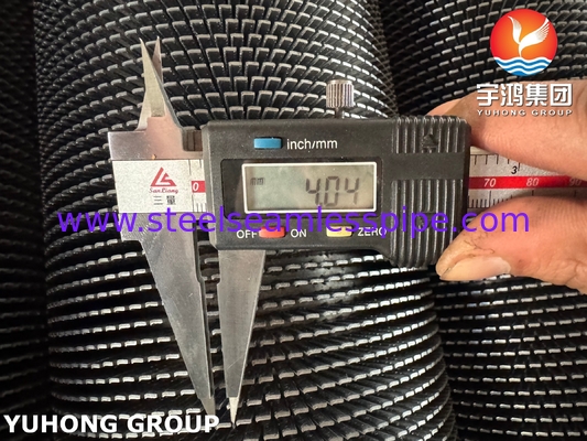 ASTM A335 P11 HFW Serrated Type Fined Tube Voor HRSG Warm Recovery Steam System