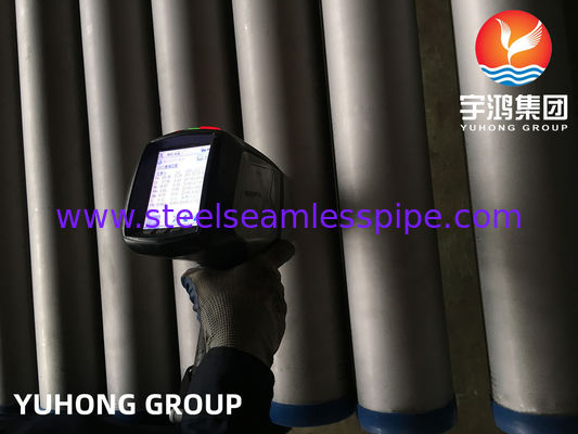 ASTM A312 TP347H naadloos buisje van roestvrij staal voor de industriële industrie bij hoge temperaturen