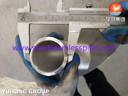 ASTM A403 / ASME SA403 WP316 / WP316L Roestvrij staal naadloos achterste gesoldeerde bevestiging 90 graden elleboog B16.9