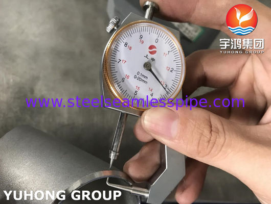 ASTM A815 S31803 Duplex staal achterste gespannen ellebogenbuis B16.9