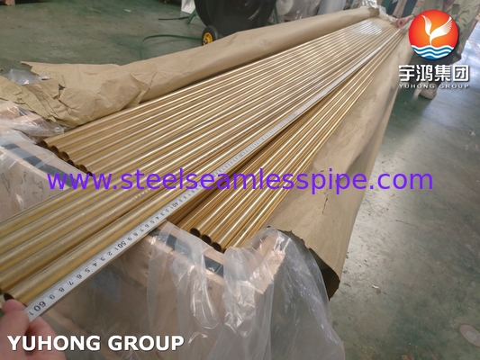 ASTM B111 C44300 Aluminium-koperen buizen