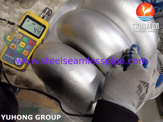ASTM A403 WP321-S180 Deg Elbow voor het verminderen van de systeemdrukdaling