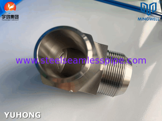 316L Hydraulisch roestvrij staal fitting 90° Elbow