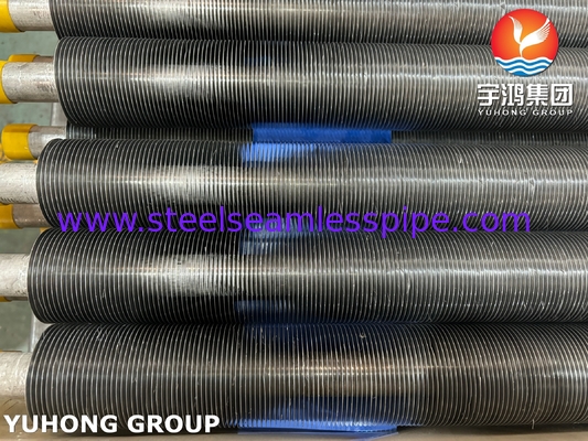 Carbon Steel Fin Tube ASME SA179 met Aluminium Fin Strip 1060 Hoge thermische prestaties Voor luchtkoeler