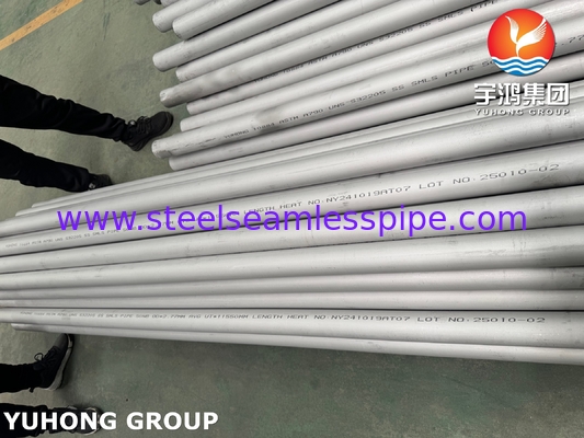 ASTM A790 / ASME SA789 S32205 Duplex Steel Seamless Pipe voor olie- en gasindustrie