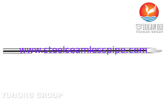 30G roestvrij staal gegroeveerde bloedlancet, bevel solide punt naald buis voor bloedverzameling, ISO9626