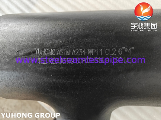 ASTM A234 WP11 CL2 Aluminiumstaal reductievoer ASME B16.9 Buttweld-buisbehoren