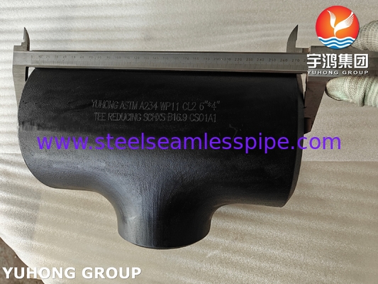 ASTM A234 WP11 CL2 Aluminiumstaal reductievoer ASME B16.9 Buttweld-buisbehoren