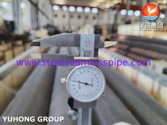 ASTM A312 TP347H Roestvrij staal HFW gezweefde vinbuis voor energiecentrales