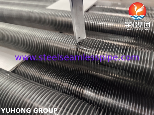 ASTM A179 G-type ingebouwde vinnenbuis van aluminium 1010 voor gas-gas- en gas-vloeistofverwerking