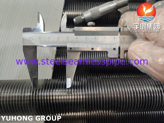 ASTM A179 G-type ingebouwde scharnierbuis, aluminium 1060, voor warmtewisselaars