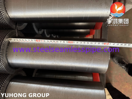 ASTM A335 P5 P9 P11 P22 Hoogfrequent gelaste buis met gekartelde vinnen massief