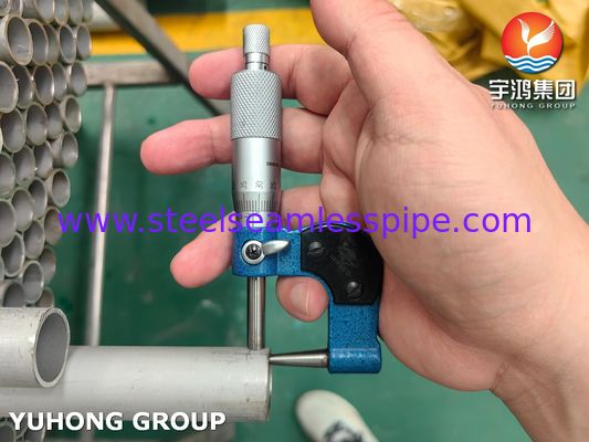 ASME SA213 TP304 S30400 Naadloos buisje van roestvrij staal voor ketels