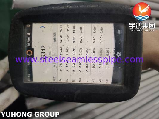 ASME SA213 TP347 S34700 Roestvrijstalen Naadloze Buis voor Condensor