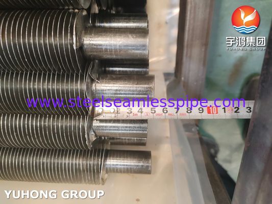 ASTM A179 Naadloze Koolstofstalen Buis Ingebedde Lamellenbuis Voor Luchtkoeler