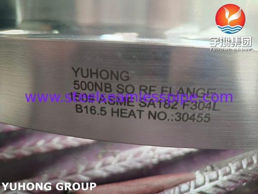 SA182 F304L roestvrij staal Slip On Flange Bind Flange RF FF Voor hoge temperatuur service