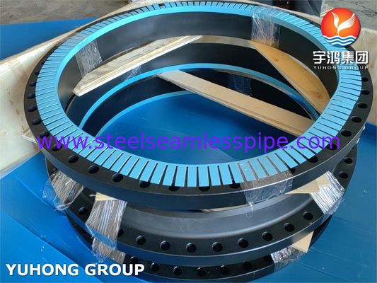 ASTM A105 Koolstofstalen Lasnekflens - B16.47 Serie B, Klasse 300/600, Pijpaansluiting