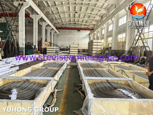 Roestvrijstalen warmtewisselaar U-bochtbuis A213/SA213 TP304L Helder gegloeid BA Naadloos Kwaliteit TP304L / UNS S30403