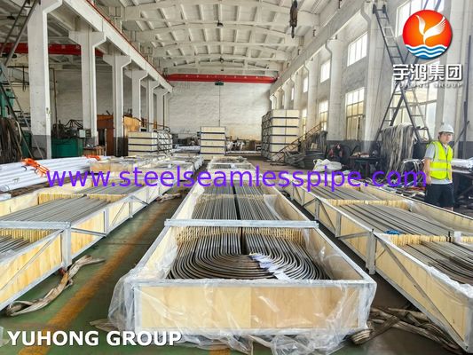 Roestvrijstalen warmtewisselaar U-bochtbuis A213/SA213 TP304L Helder gegloeid BA Naadloos Kwaliteit TP304L / UNS S30403