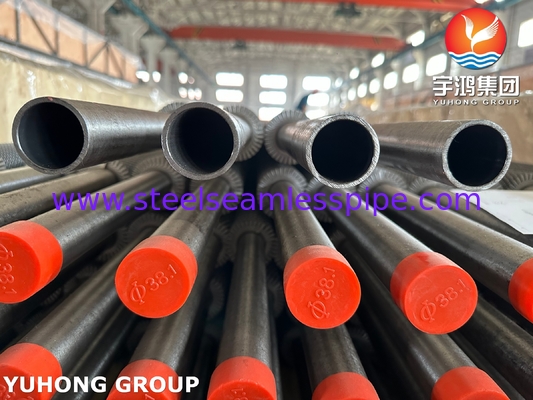 ASTM A213/ ASME SA213 T22 HFW Gegroefde Fin Tube Twee Poorten Kunnen U-bocht Zijn Voor Warmteterugwinning Stoomgenerator
