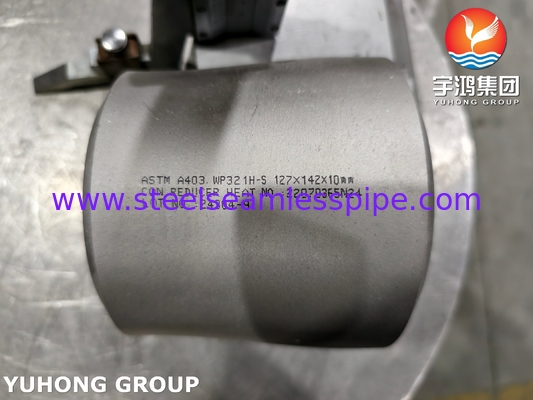 ASTM A403 WP321H Concentrische reducer van roestvrij staal ASME B16.9 Buttweld Fitting