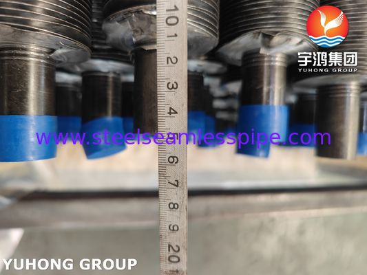 ASTM A179 Ingebed Fin Tube Carbon Steel Seamless Tube voor warmtewisselaar