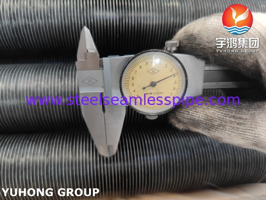 ASTM A179 Ingebed Fin Tube Carbon Steel Seamless Tube voor warmtewisselaar