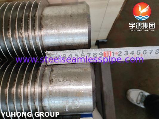 Alloy Steel Seamless ASME SA335 P22 HFW Fin Tube Met 11-13 CR Fin Strip