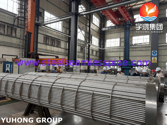 BV geïnspecteerde SA182 F11 GR.2 Buisplaat Shell-and-Tube Warmtewisselaar TEMA R Type voor Optimale Warmteoverdracht