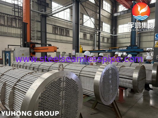 BV geïnspecteerde SA182 F11 GR.2 Buisplaat Shell-and-Tube Warmtewisselaar TEMA R Type voor Optimale Warmteoverdracht