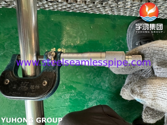 ASTM A249 TP316L Lasbuislijst 10S Warmtewisselaar en ketelbuizen