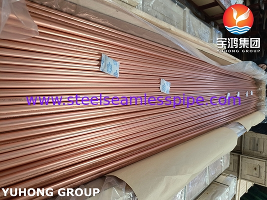 JIS H3300 C1220T Naadloze Koperlegering Buis voor HVAC-systemen