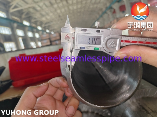 Naadloze buis van legeringsstaal, ASME SA335 P9, Solid Fin Tube, voor HRSG-systeem
