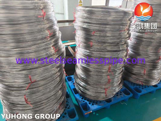 SUS304 Spiraalvormige Roestvrijstalen Medische Capillaire Buis voor Injectienaaldbuizen ISO9626