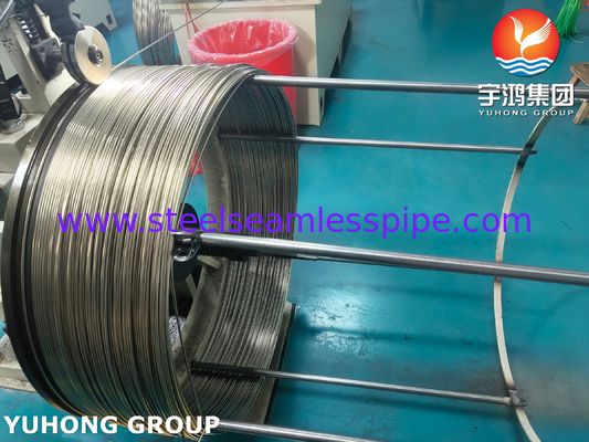 SUS304 Spiraalvormige Roestvrijstalen Medische Capillaire Buis voor Injectienaaldbuizen ISO9626