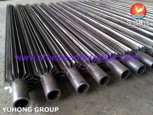 ASTM SA210 Gr A1 Carbon Steel Longitudinal Fin Tube voor warmtewisselaars