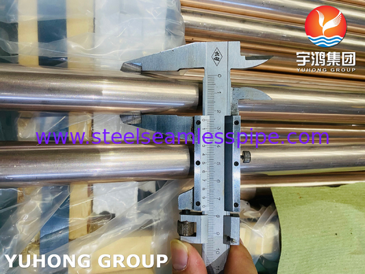 ASME SB111 C70600 Koper-Nikkel Buis voor Condensor, Warmtewisselaar Toepassing